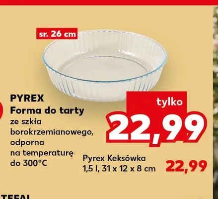 Forma do tarty Pyrex śr. 26 cm promocja w Kaufland