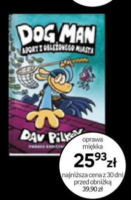 Książka Dog Man Aport z Oblężonego Miasta oprawa miękka promocja w Empik