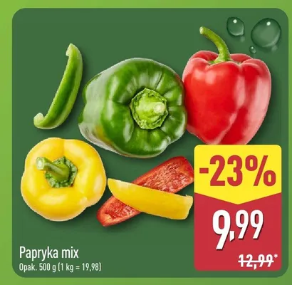 Papryka mix promocja w Aldi