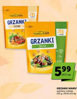 Grzanki Mamut pszenne promocja w ABC