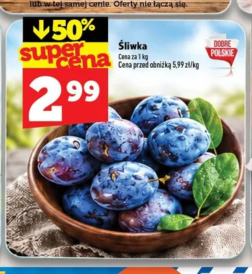 Śliwki promocja w TOPAZ