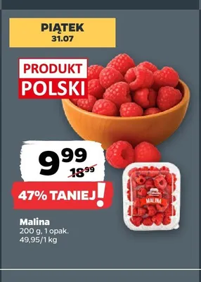 Malina promocja w Netto