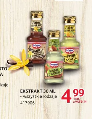 Ekstrakt naturalny cytryna z Sycylii Dr.Oetker promocja w Selgros