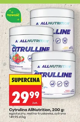 Cytrulina AllNutrition egzotyczny promocja w Biedronka