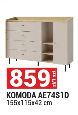 Komoda Alessio AE74S1D promocja w Merkury Market