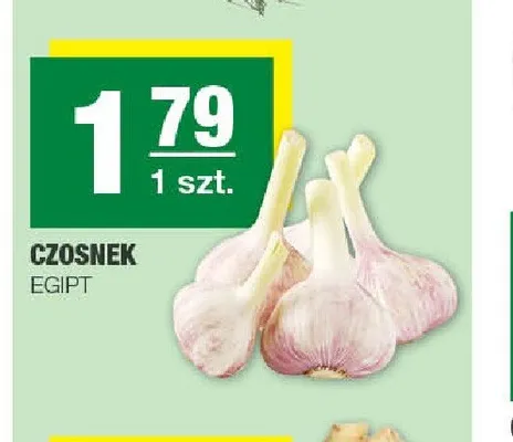 Czosnek Egipt promocja w SPAR