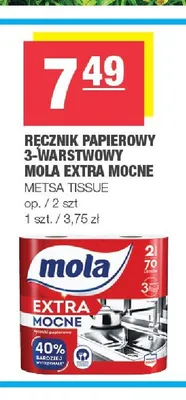 Ręcznik papierowy Mola Extra Mocne promocja w SPAR