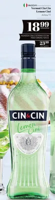 Vermut Cin Cin Lemon Cini promocja w POLOmarket