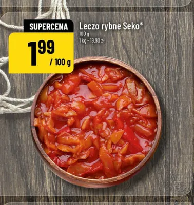 Leczo rybne Seko promocja w POLOmarket