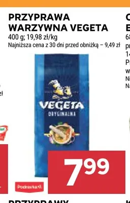 Przyprawa warzywna Vegeta promocja w Stokrotka