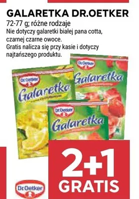 Galaretka promocja w Stokrotka