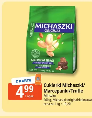 Cukierki Michaszki original Mieszko promocja w Leclerc