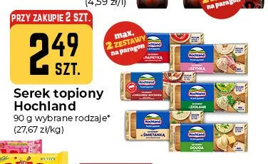 Serek topiony Hochland z szynką promocja w Społem Częstochowa