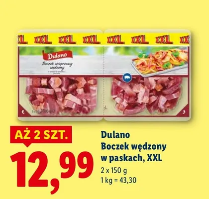 Boczek wędzony w paskach, XXL promocja w Lidl