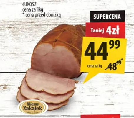 Szynka swojska Mięsny Zakątek promocja w Arhelan