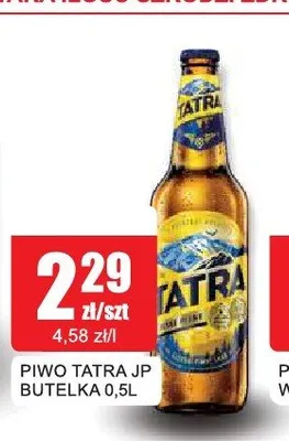 Piwo Tatra Jasne Pełne promocja w Bingo