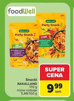 Snacki Bakalland Party Snack Chilli promocja w Carrefour Market