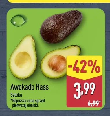 Awokado Hass promocja w Aldi