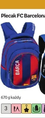 Plecak sportowy FC Barcelona promocja w Empik