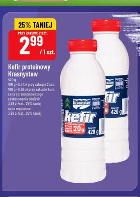 Kefir proteinowy Krasnystaw promocja w POLOmarket