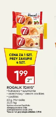 Rogalik 7Days spumante promocja w Chata Polska