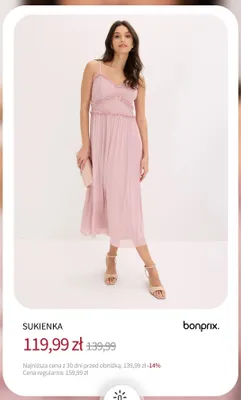 Sukienka Bonprix promocja w bonprix