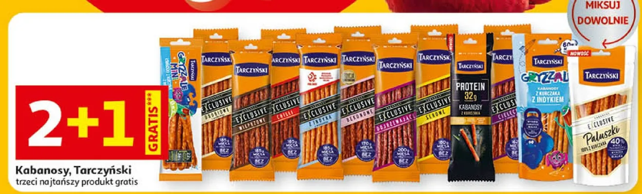 Kabanosy Tarczyński promocja w Auchan