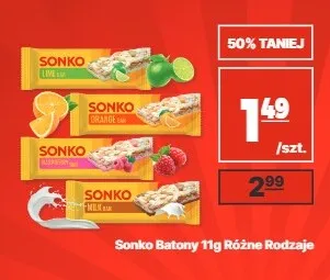 Baton Sonko Orange Bar promocja w API Market
