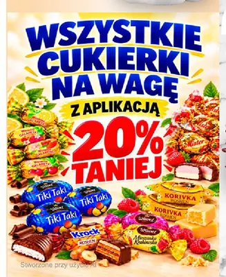 Cukierki na wagę promocja w Prim Market