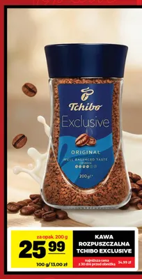 Kawa rozpuszczalna Tchibo Exclusive Original promocja w Gram Market