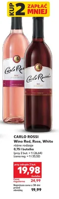Wino Red, Rose, White różne rodzaje promocja w Kaufland