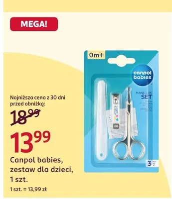 Zestaw dla dzieci promocja w Rossmann