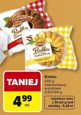 Babka marmurkowa promocja w Carrefour