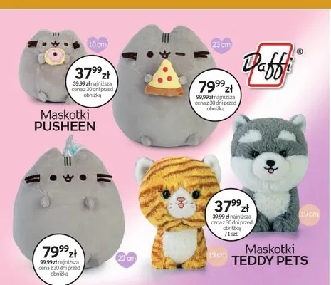 Maskotki PUSHEEN promocja w Empik