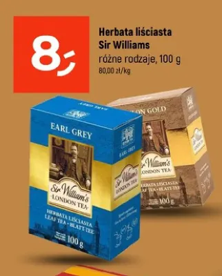 Herbata liściasta Sir Williams Ceylon Gold promocja w Dealz