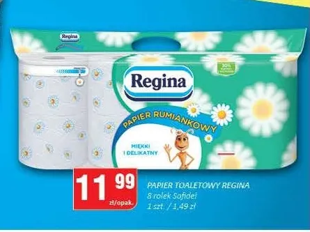 Papier toaletowy Regina promocja w Chorten
