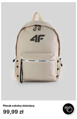 Plecak szkolny dziecięcy 4F promocja w 4F