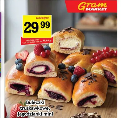 Jagodzianki mini Olsza promocja w Gram Market
