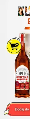 Likier Gorzka koleżeńska z orzeszkami Coli 0,5 promocja w Lidl