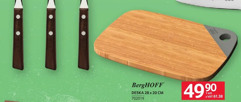 Deska 28x20 cm BergHOFF promocja w Selgros