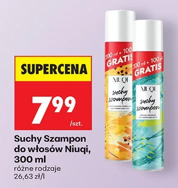 Suchy szampon do włosów promocja w Biedronka