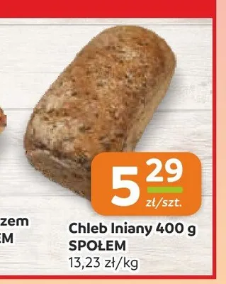 Chleb lniany Społem promocja w Społem Częstochowa