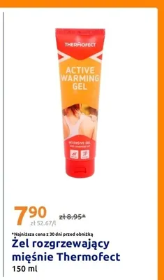 Żel rozgrzewający mięśnie Thermofect promocja w Action