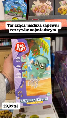 Zabawka Dancing Jellyfish Tańcząca Meduza Ele Fun promocja w Biedronka