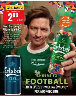 Piwo Carlsberg Pilsner promocja w POLOmarket
