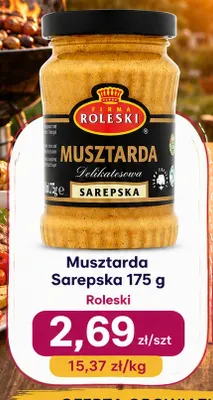 Musztarda sarepska Roleski promocja w emma MARKET