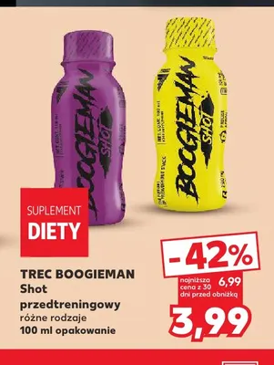 Shot przedtreningowy Trec Boogieman promocja w Kaufland