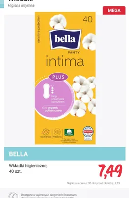 Wkładki higieniczne classic Facelle promocja w Rossmann