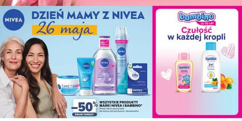 Produkty NIVEA promocja w Stokrotka