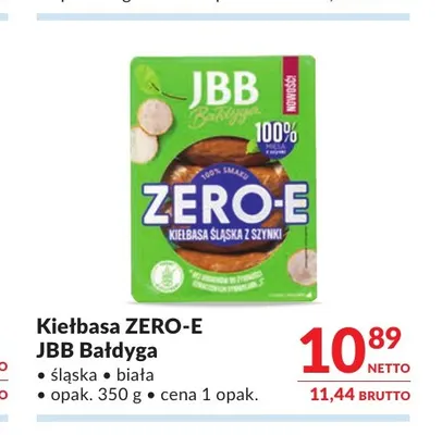 Kiełbasa biała ZERO-E promocja w Makro